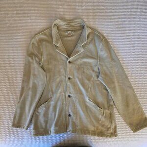 Carbon 2 Cobalt soft cotton blazer